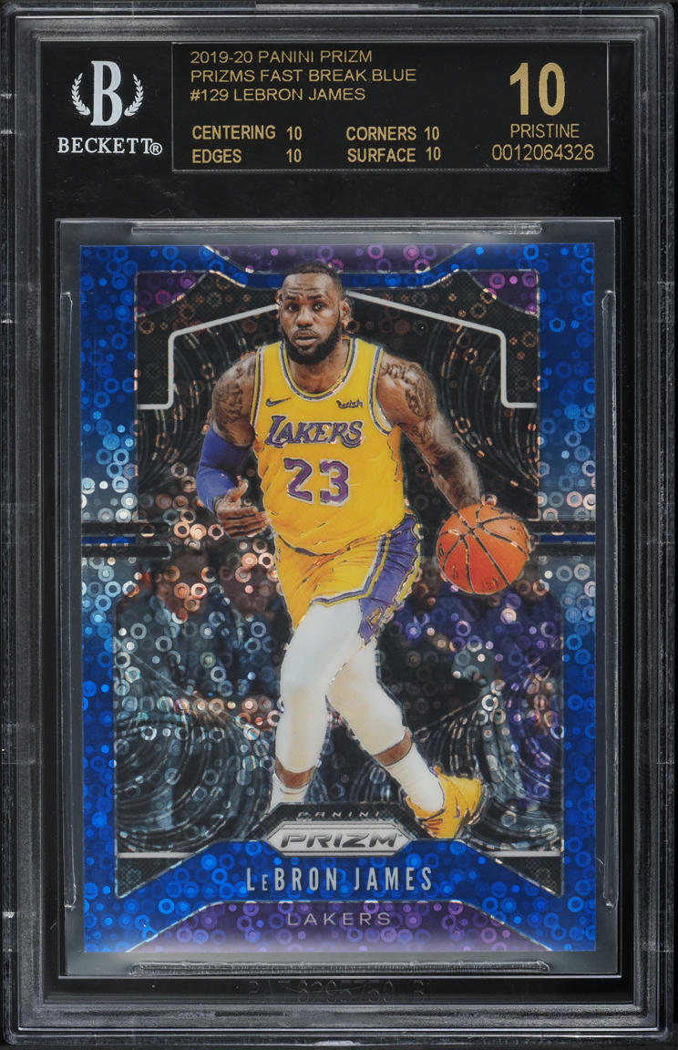 2019 lebron james prizm