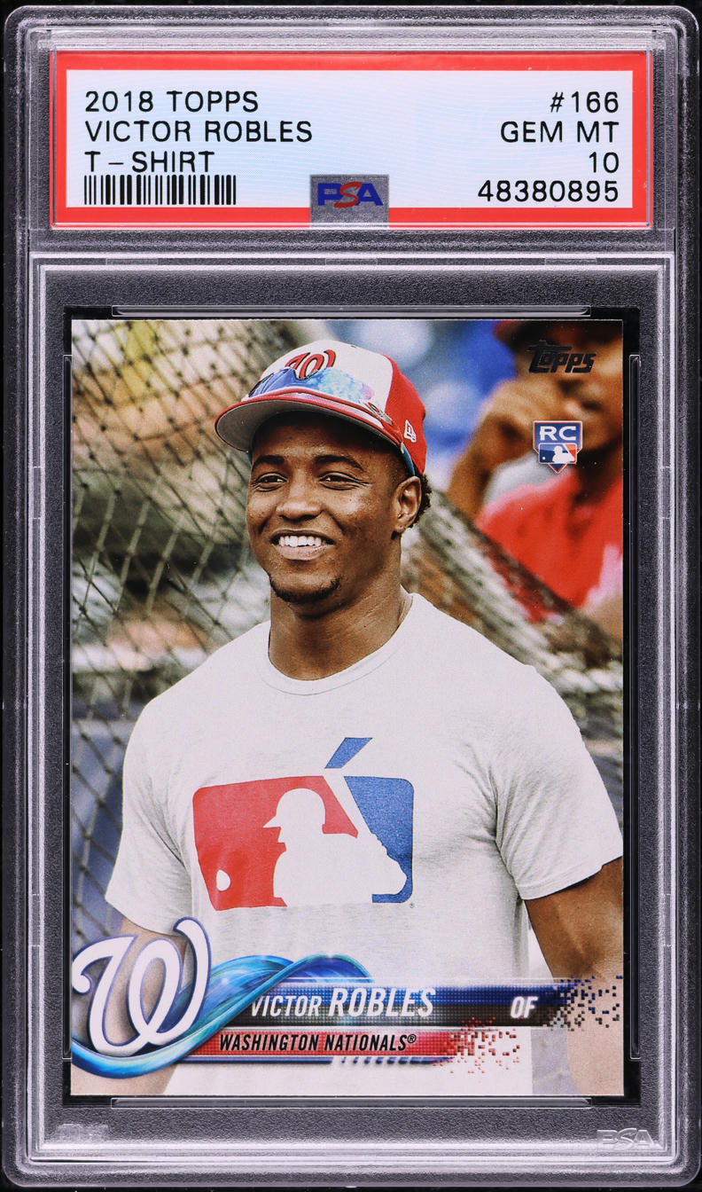 2018 Topps Victor Robles ROOKIE #166 PSA 10 GEM MINT
