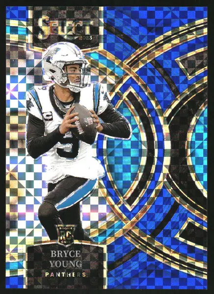 2023 Panini Select Blue Prizms #167 Bryce Young RC Premier /149