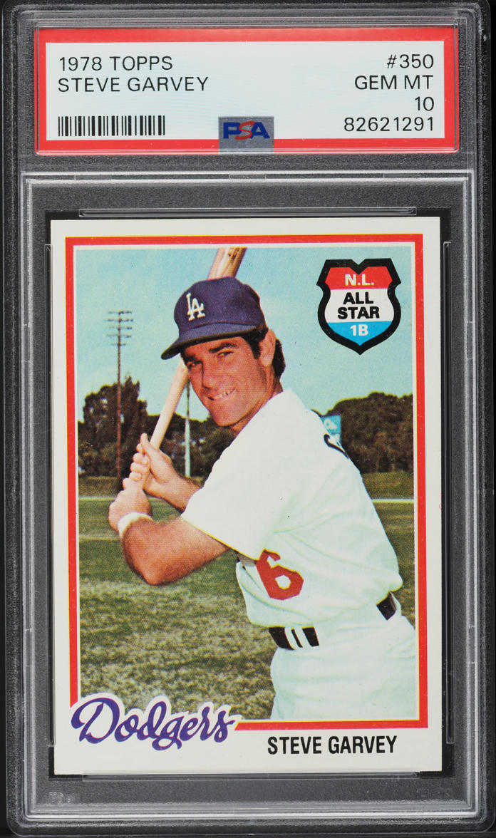 1978 Topps Steve Garvey ALL-STAR #350 PSA 10 GEM MINT