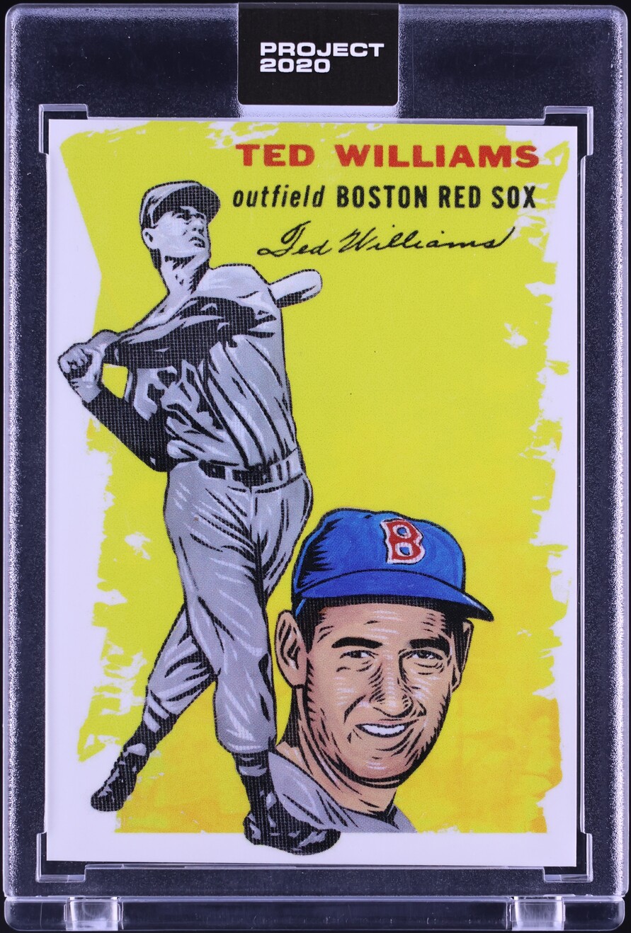 2020 Topps Project 2020 By Blake Jamieson Ted Williams #189