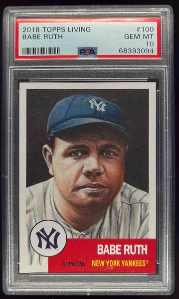 2018 Topps Living #100 Babe Ruth PSA 10