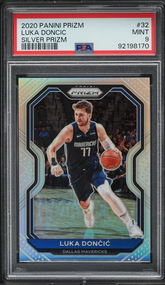 2020 Panini Prizm Silver Luka Doncic #32 PSA 9 MINT