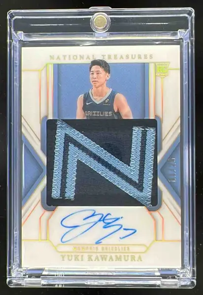 2024 National Treasures Rookie Patch Gold FOTL #136 Yuki Kawamura RC Auto /20