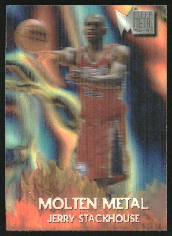 1996-97 Metal Molten Metal #9 Jerry Stackhouse