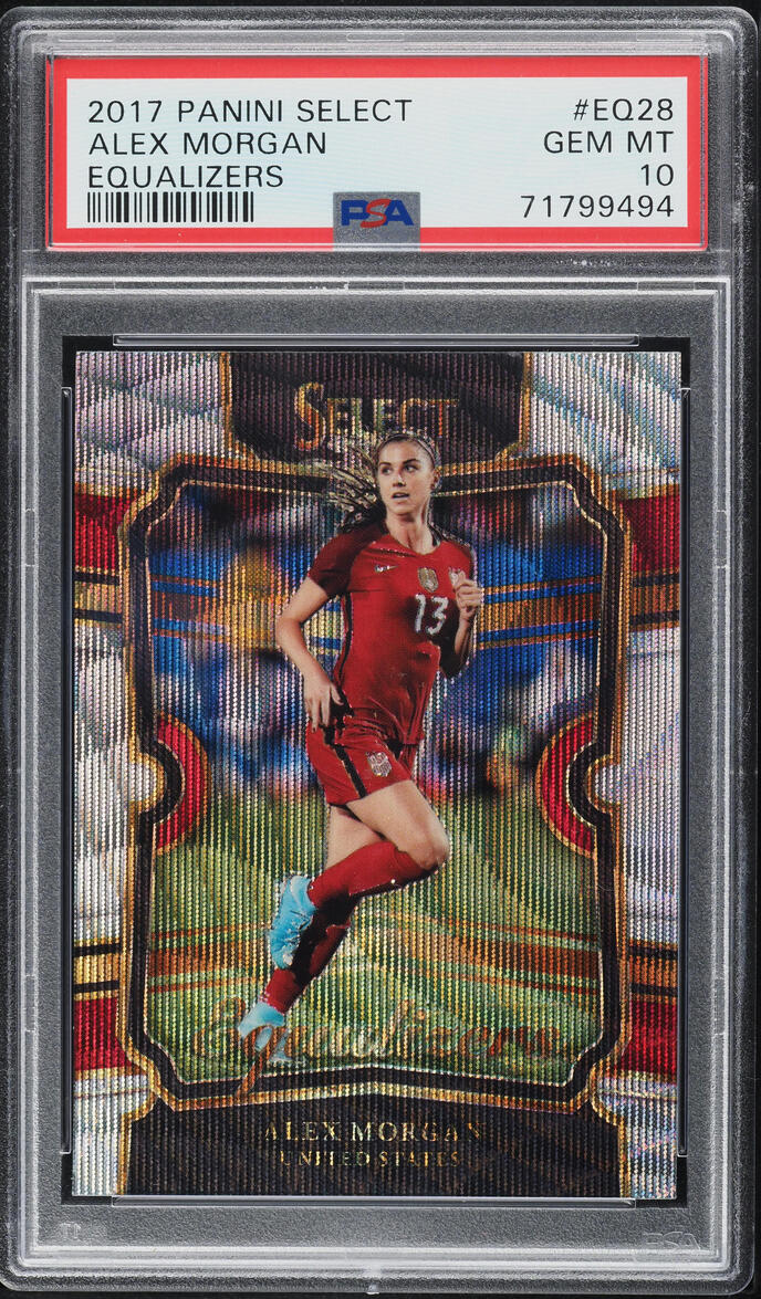 2017 Select Equalizers Alex Morgan #EQ-28 PSA 10 GEM MINT