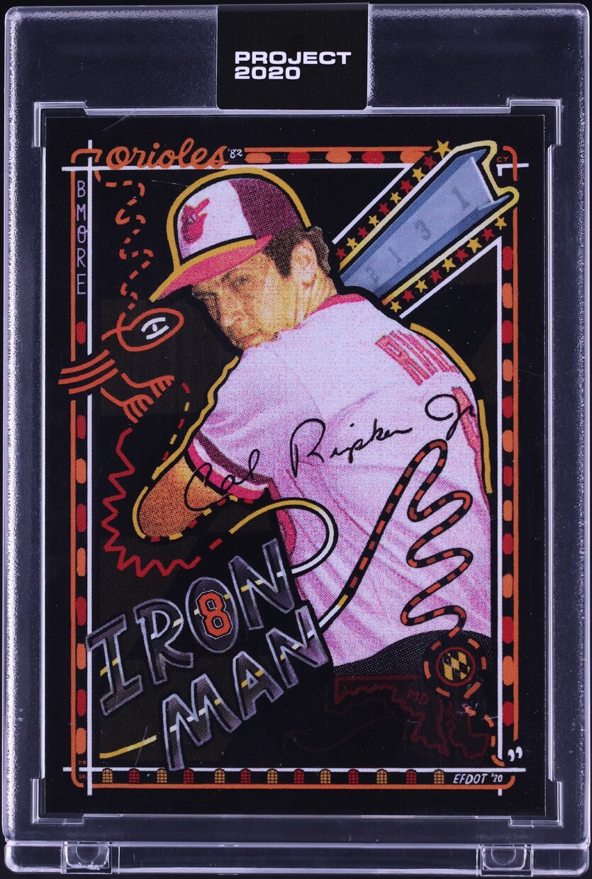 2020 Topps Project 2020 By Efdot Cal Ripken Jr. #173