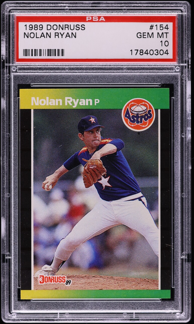 1989 Donruss Nolan Ryan #154 PSA 10 GEM MINT