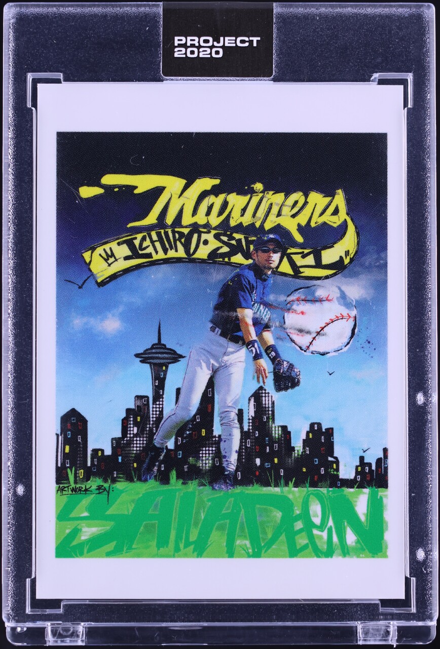 2020 Topps Project 2020 By King Saladeen Ichiro #77