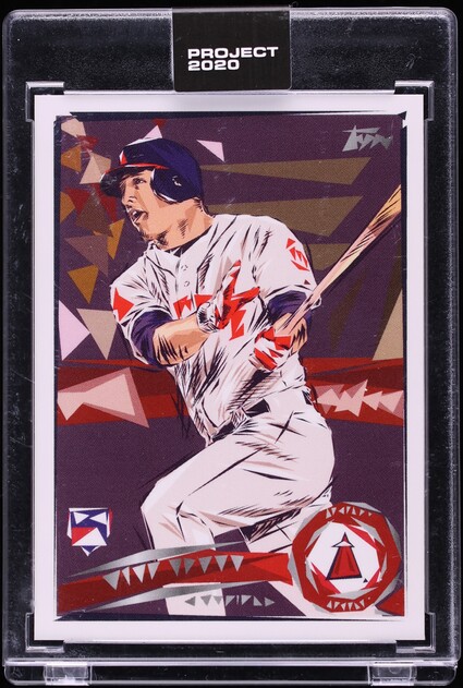 2020 Topps Project 2020 By Naturel Mike Trout #167