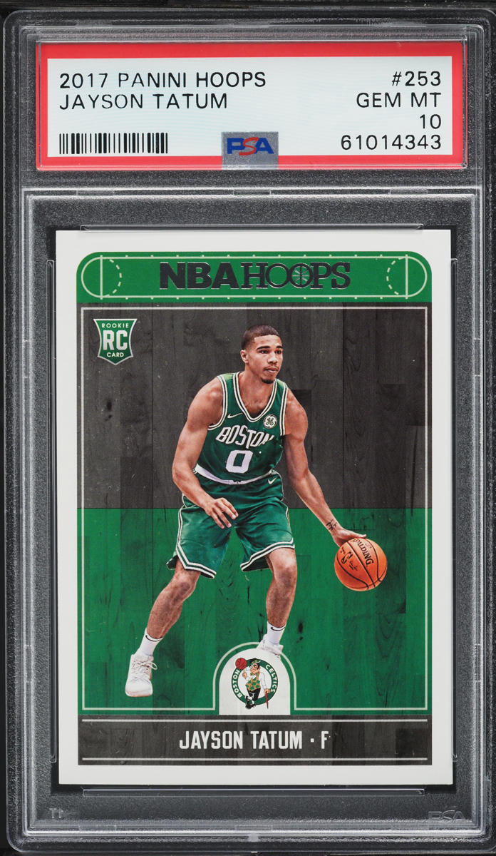 2017 Hoops Jayson Tatum ROOKIE #253 PSA 10 GEM MINT