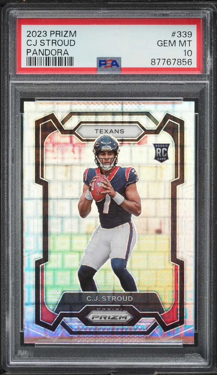 2023 Panini Prizm Pandora C.J. Stroud ROOKIE /400 #339 PSA 10 GEM MINT