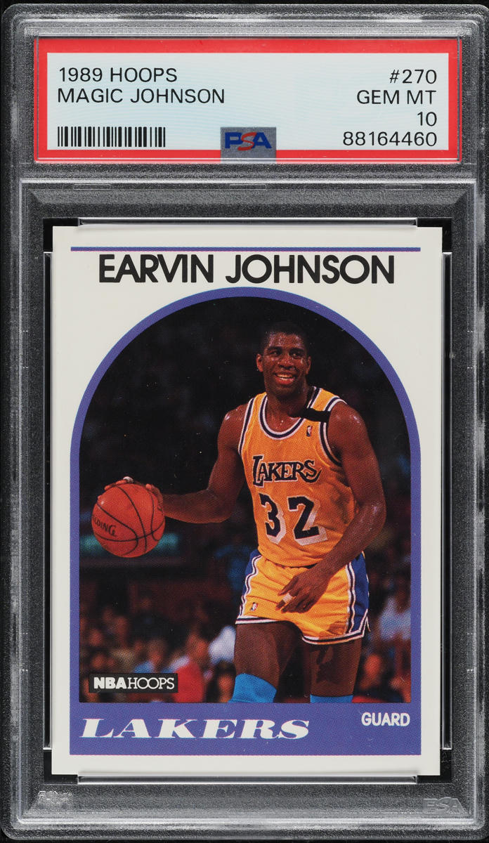 1989 Hoops Magic Johnson #270 PSA 10 GEM MINT