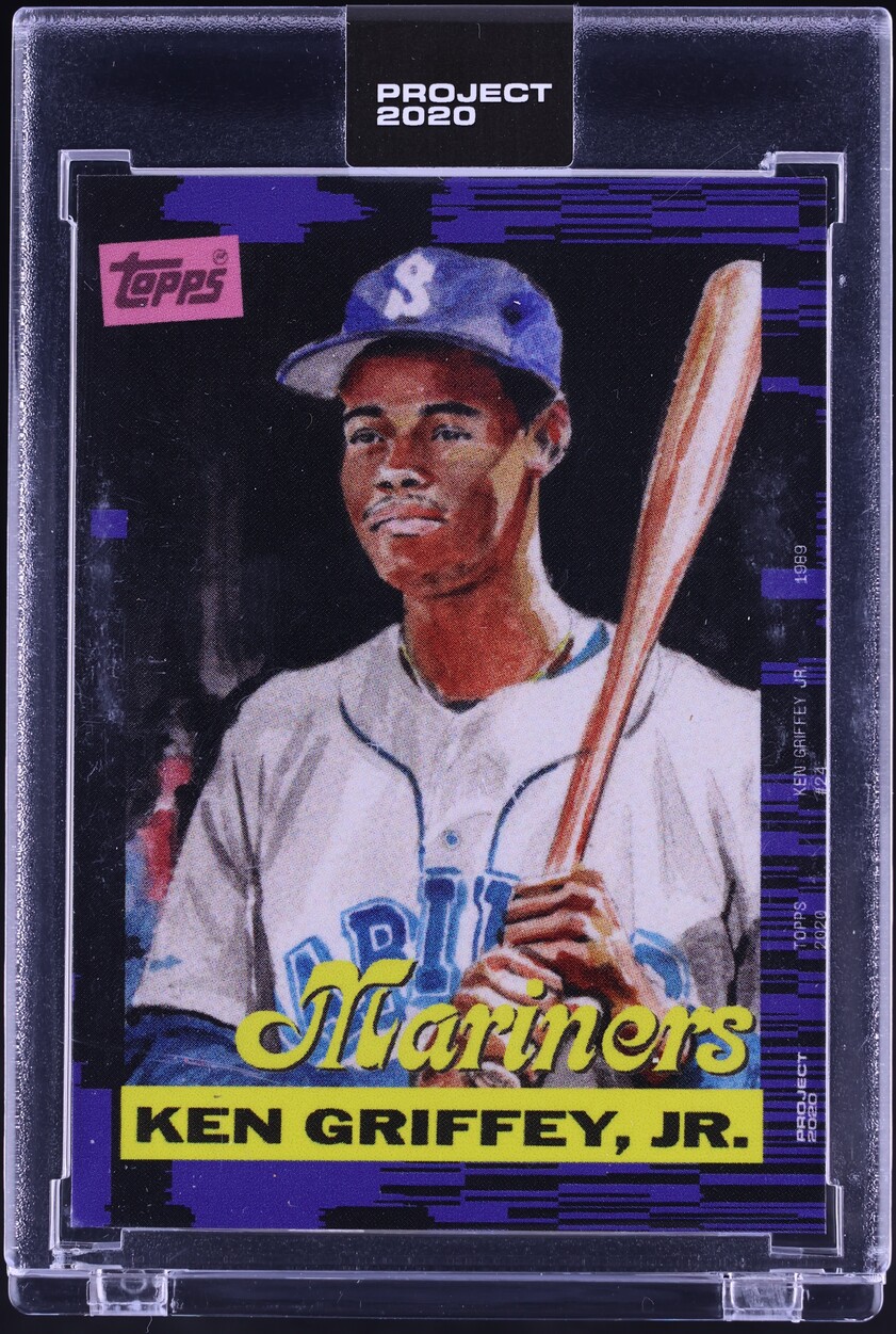 2020 Topps Project 2020 By Jacob Rochester Ken Griffey Jr. #66