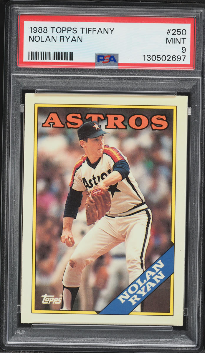 1988 Topps Tiffany Nolan Ryan #250 PSA 9 MINT