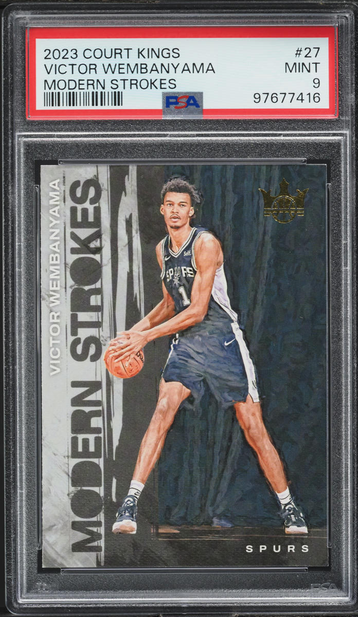 Victor Wembanyama #27 2023-24 Panini National Treasures Basketball Colossal Rookie Materials