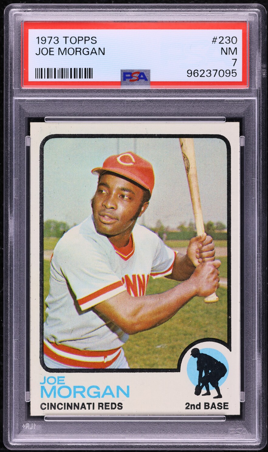1973 Topps Joe Morgan #230 PSA 7 NRMT