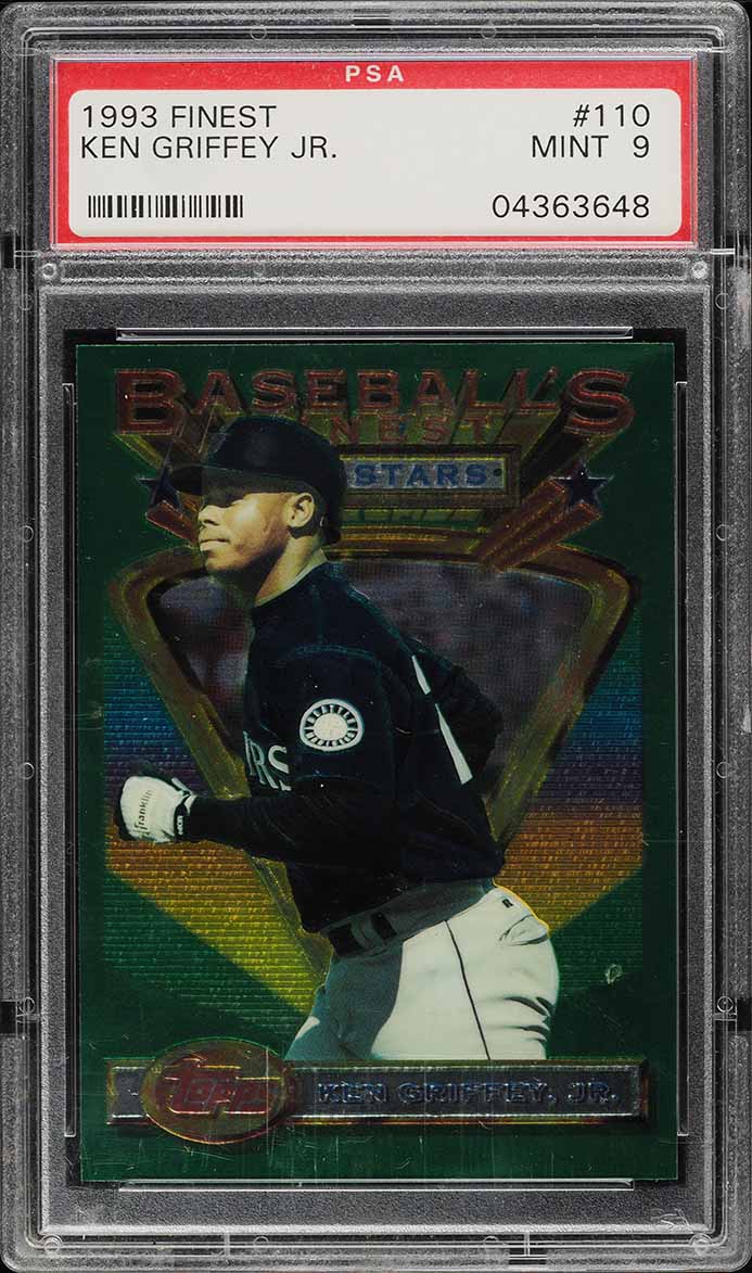 1993 Finest Ken Griffey Jr. ALL-STAR #110 PSA 9 MINT