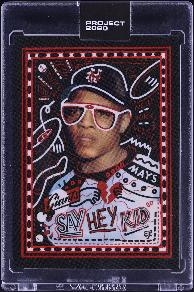 2020 Topps Project 2020 By Efdot Willie Mays #27