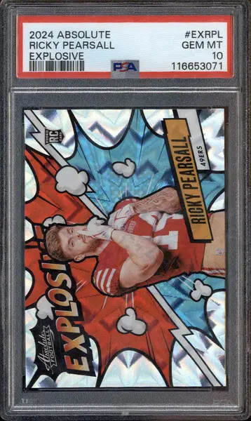 2024 Panini Absolute Explosive #EX-RPL Ricky Pearsall RC PSA 10