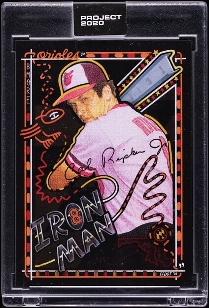 2020 Topps Project 2020 By Efdot Cal Ripken Jr. #173