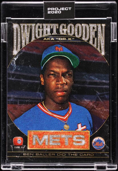 2020 Topps Project 2020 By Ben Baller Dwight Gooden #86
