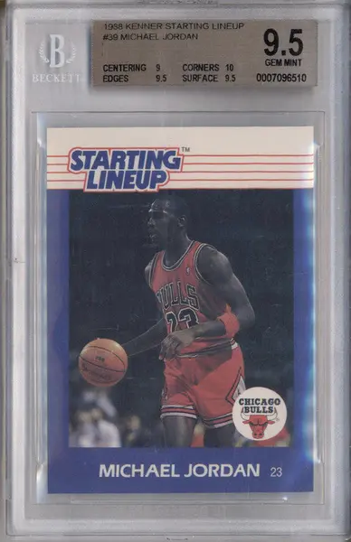 1988 Kenner Starting Lineup #39 Michael Jordan BGS 9.5