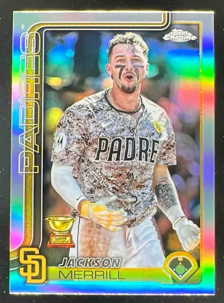 2025 Topps Chrome Image Variation #61 Jackson Merrill