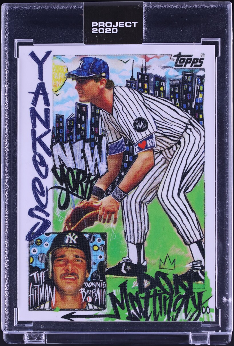 2020 Topps Project 2020 By King Saladeen Don Mattingly #47