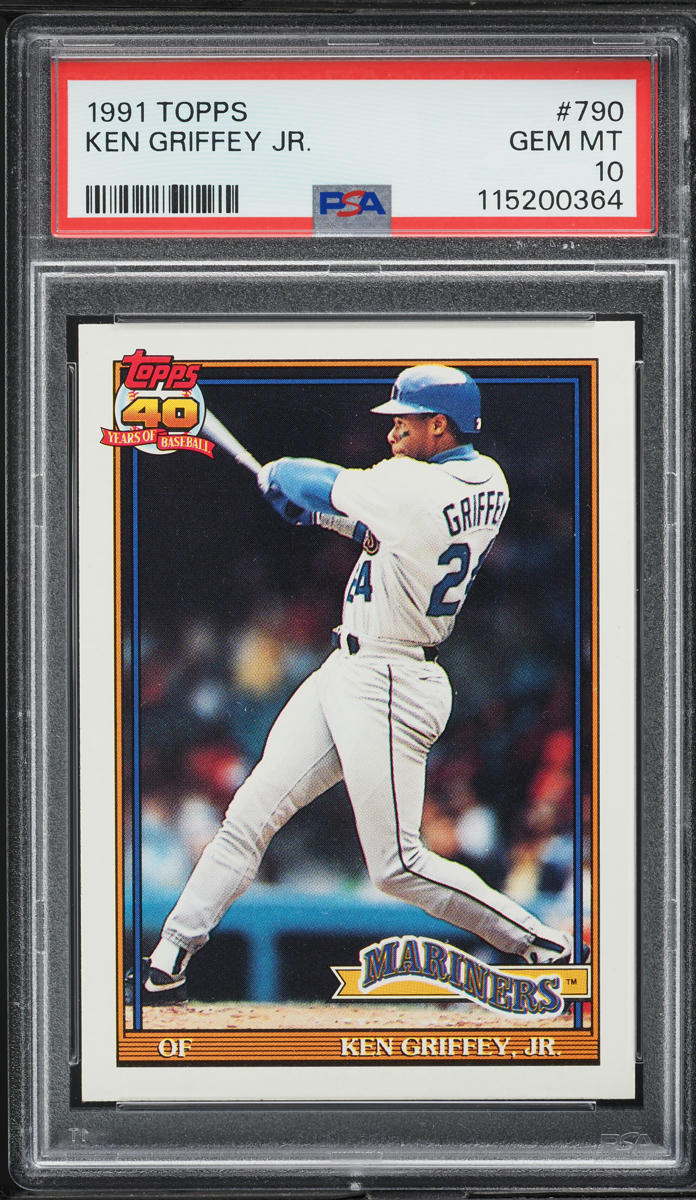 1991 Topps Ken Griffey Jr. #790 PSA 10 GEM MINT
