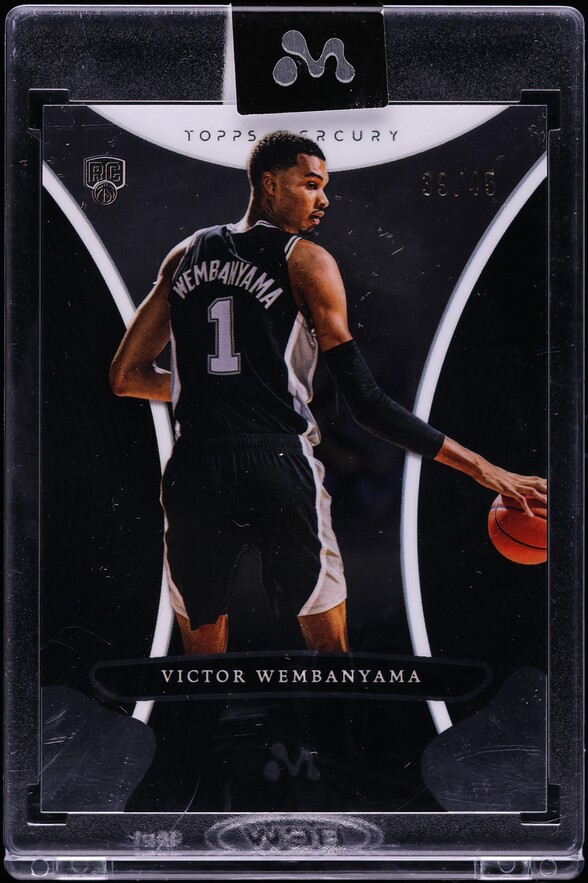 2023 Topps Mercury French Language Victor Wembanyama ROOKIE /45 #19
