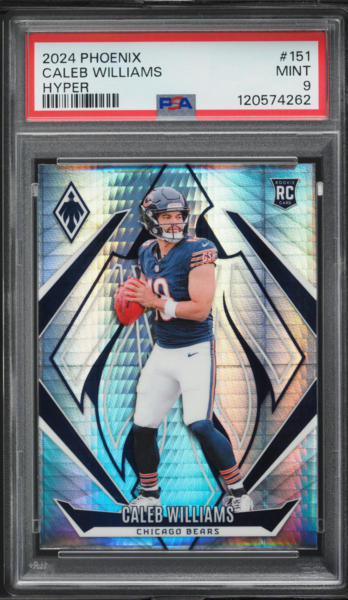 2024 Panini Phoenix Hyper Caleb Williams ROOKIE #151 PSA 9 MINT