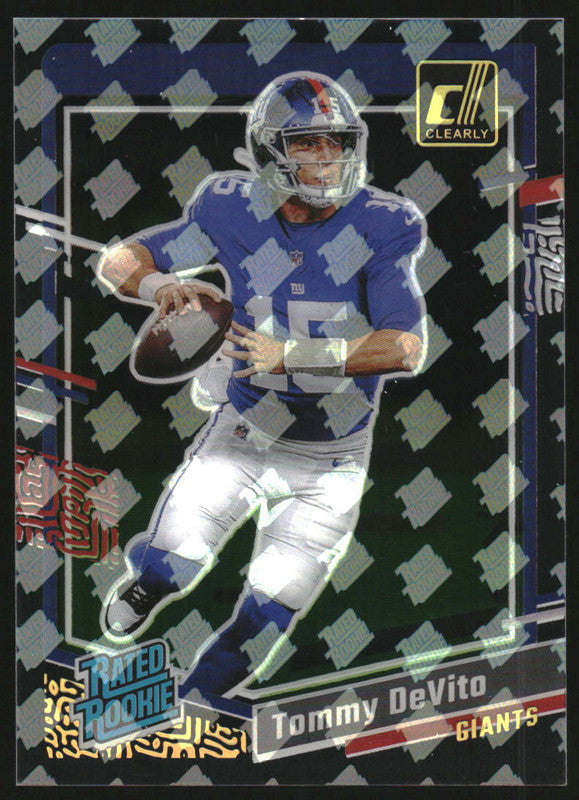 2023 Clearly Donruss Holo RR Logo #97 Tommy DeVito RR RC Rookie