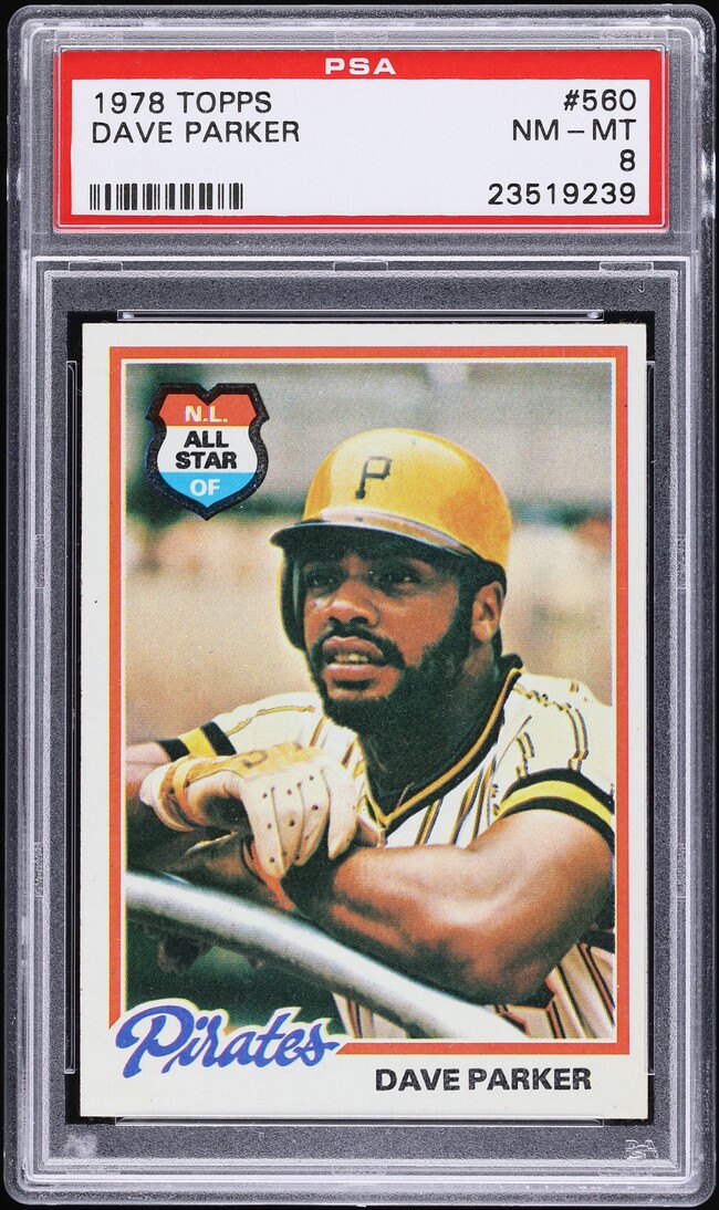 1978 Topps Dave Parker #560 PSA 8 NM-MT