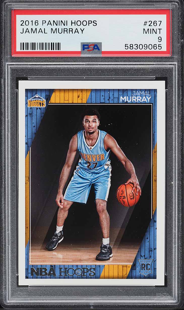 2016 Hoops Jamal Murray ROOKIE #267 PSA 9 MINT