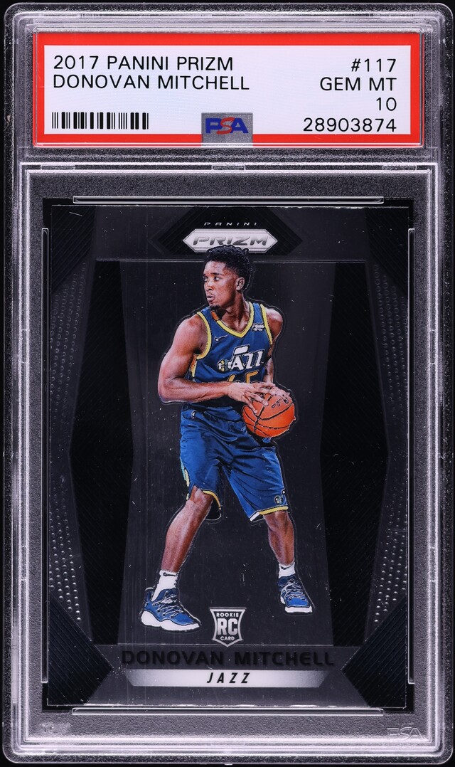 Donovan Mitchell 2017 Prizm #117 Base Price Guide - Sports