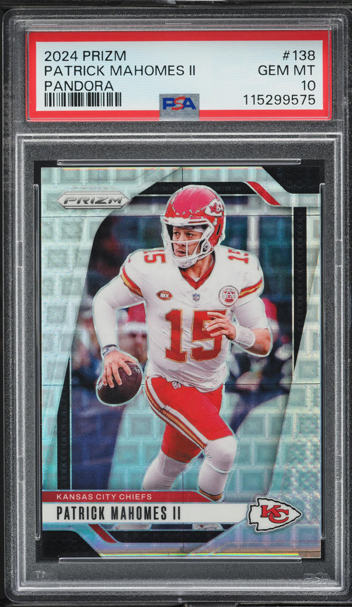 2024 Panini Prizm Pandora Patrick Mahomes II /400 #138 PSA 10 GEM MINT