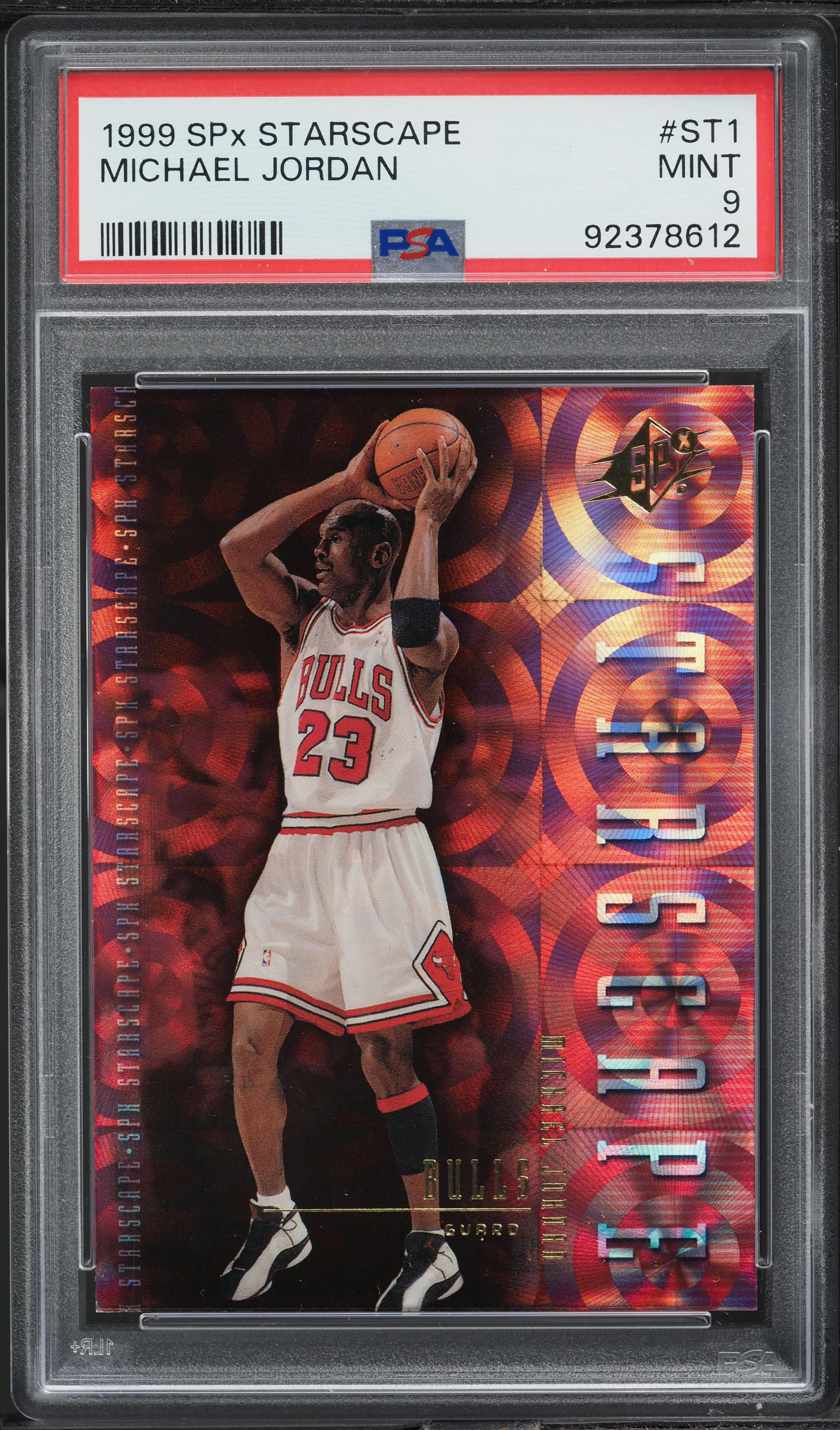 1999 SPx Starscape Michael Jordan #ST1 PSA 9 MINT