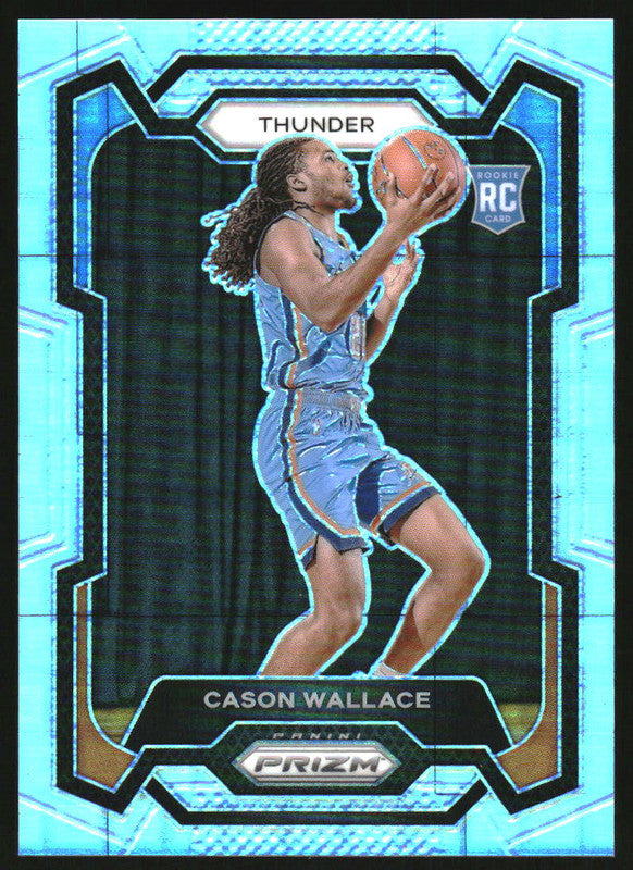 2023-24 Panini Prizm Prizms Premium Factory Set #139 Cason Wallace RC /150