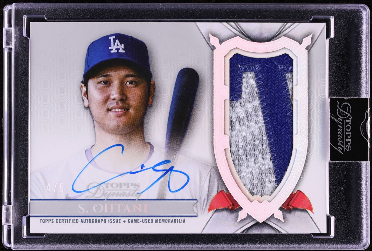 その他 TOPPS DYNASTY Shohei Ohtani 2024 Topps Dynasty #DAP-SO10 Silver /5 Price
