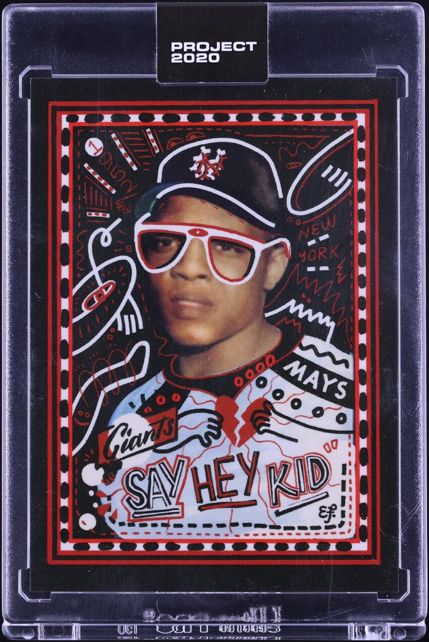 2020 Topps Project 2020 By Efdot Willie Mays #27