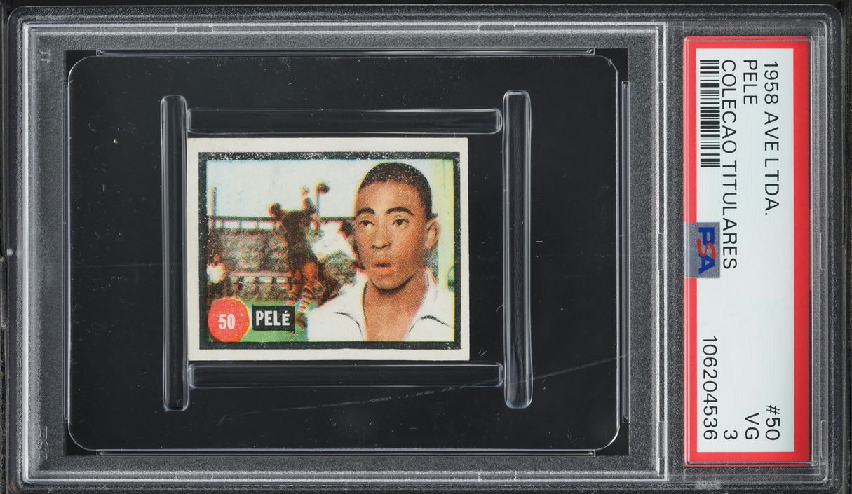 1958 Ave Colecao Titulares Pele ROOKIE #50 PSA 3 VG
