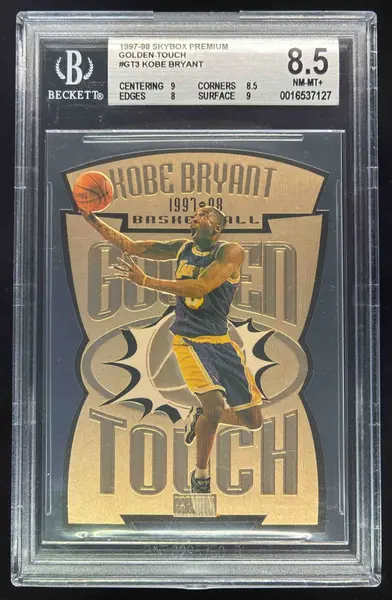 1997-98 Skybox x Premium Golden Touch #3GT Kobe Bryant BGS 8.5