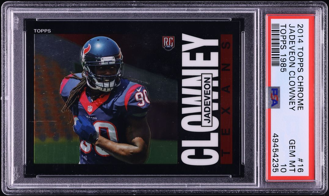 2014 Topps Chrome '85 Jadeveon Clowney ROOKIE #16 PSA 10 GEM MINT