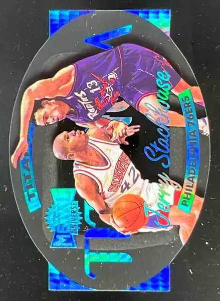1997-98 Skybox Metal Universe Titanium #19 T Jerry Stackhouse