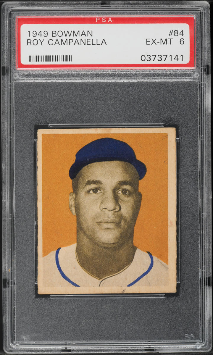 1949 Bowman Roy Campanella ROOKIE #84 PSA 6 EXMT