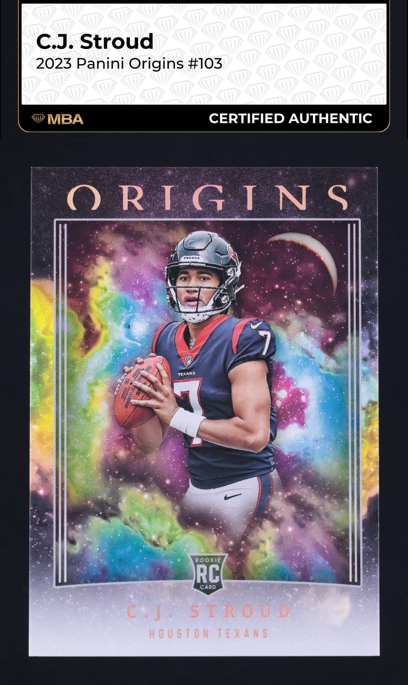 2023 Panini Origins C.J. Stroud ROOKIE #103 MBA AUTH
