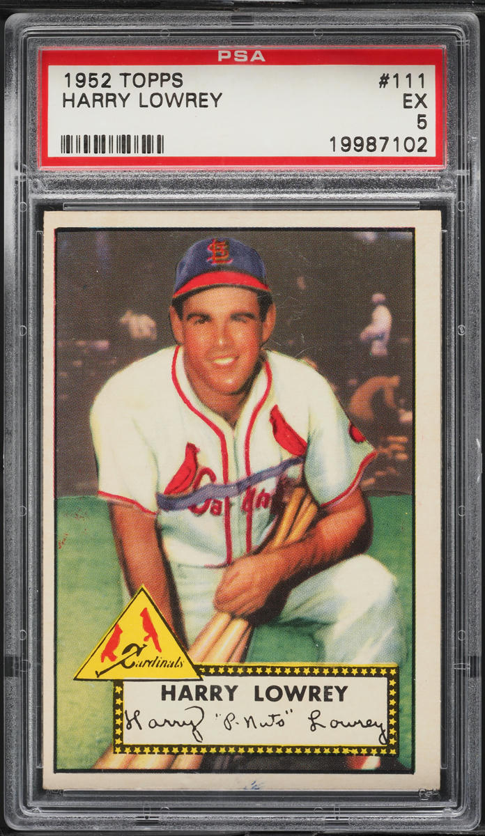 1952 Topps Harry Lowrey #111 PSA 5 EX