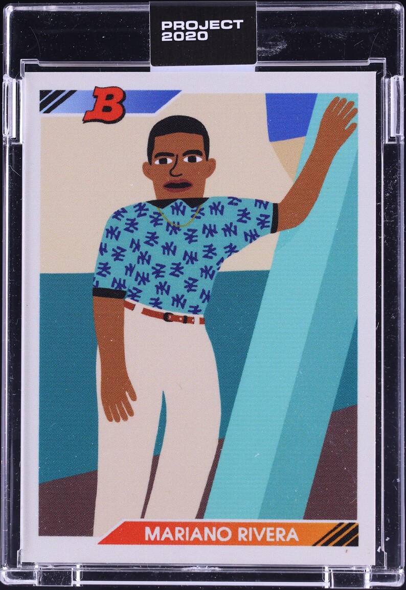 2020 Topps Project 2020 By Keith Shore Mariano Rivera #72