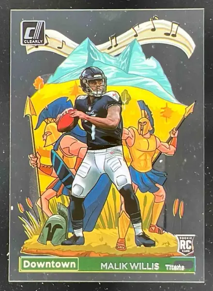 2022 Panini Clearly Donruss Downtown #DT-MW Malik Willis RC